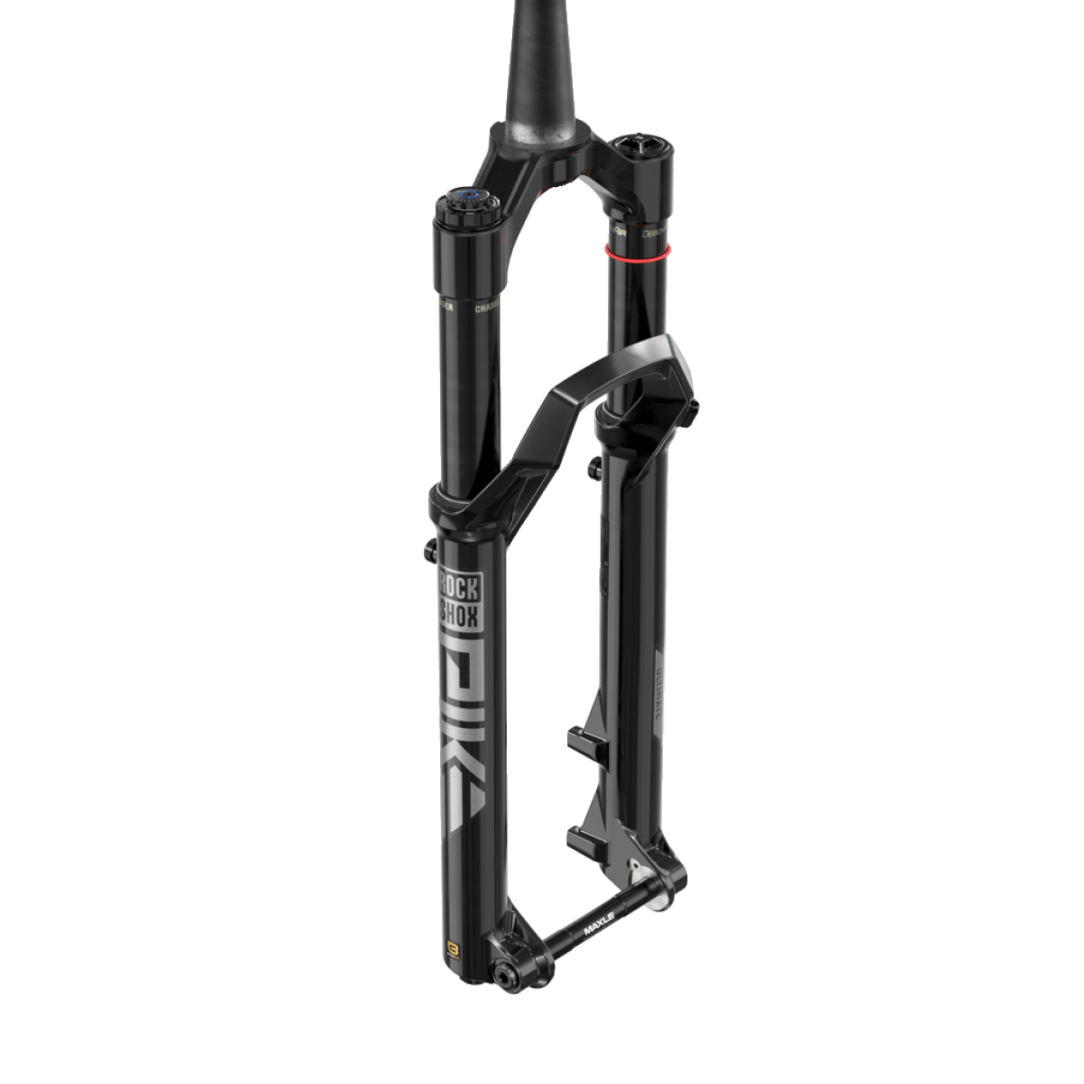 ROCKSHOX PIKE ULTIMATE CHARGER 3.1 RC2 27,5" DEBONAIR+ Tapered Voorvork As 15x110mm Boost Gloss Black
