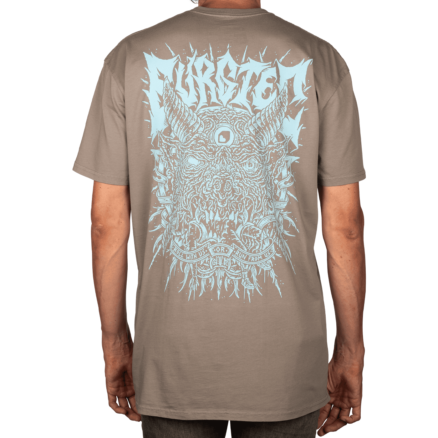 BURGTEC ROLL WITH US FADED T-shirt