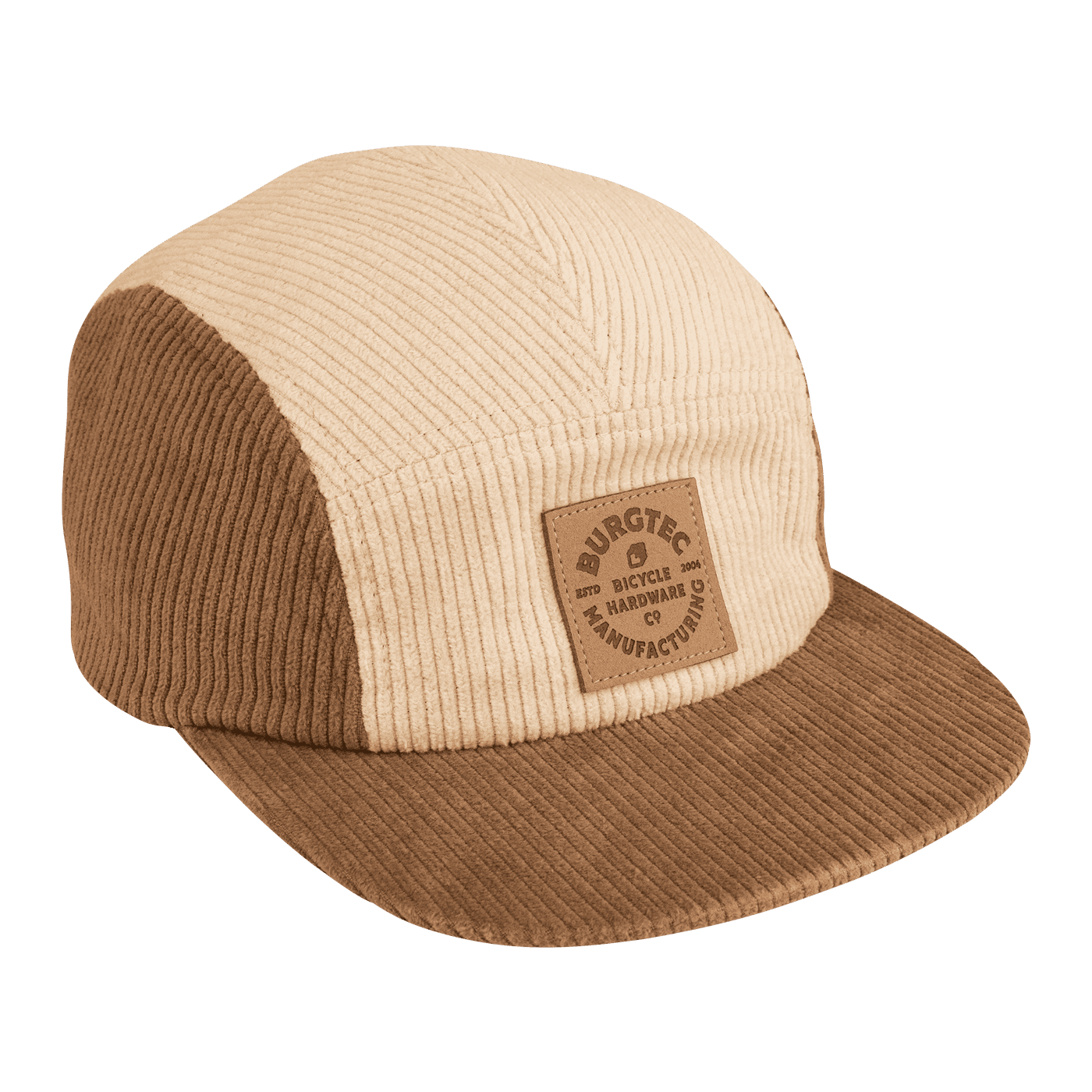 BURGTEC BANDIT CORDUROY VIJFDE PANEL Cap Beige/Bruin