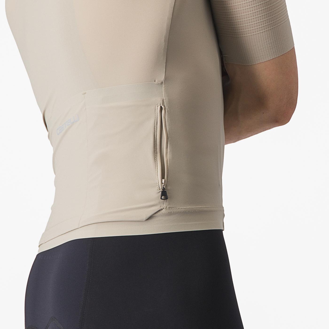 CASTELLI PREMIO Korte Mouw Jersey Zwart