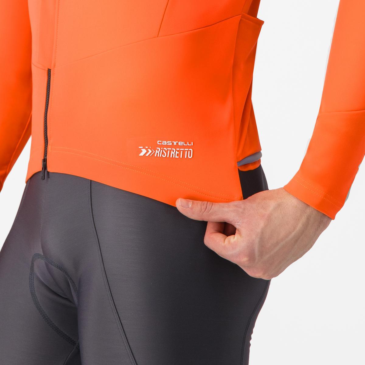 CASTELLI PERFETTO AIR Jas Oranje/Zwart