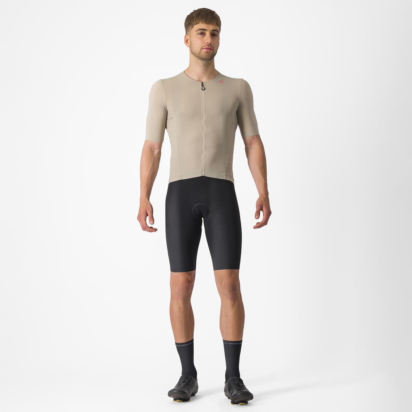 CASTELLI PREMIO Korte Mouw Beige Jersey