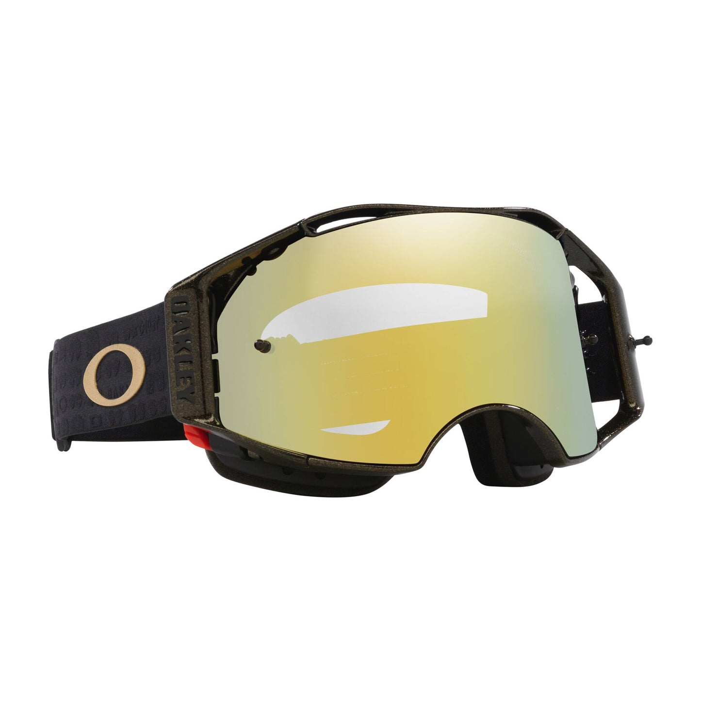 OAKLEY AIRBRAKE MTB 50th Anniversary bril 24k Iridium lens