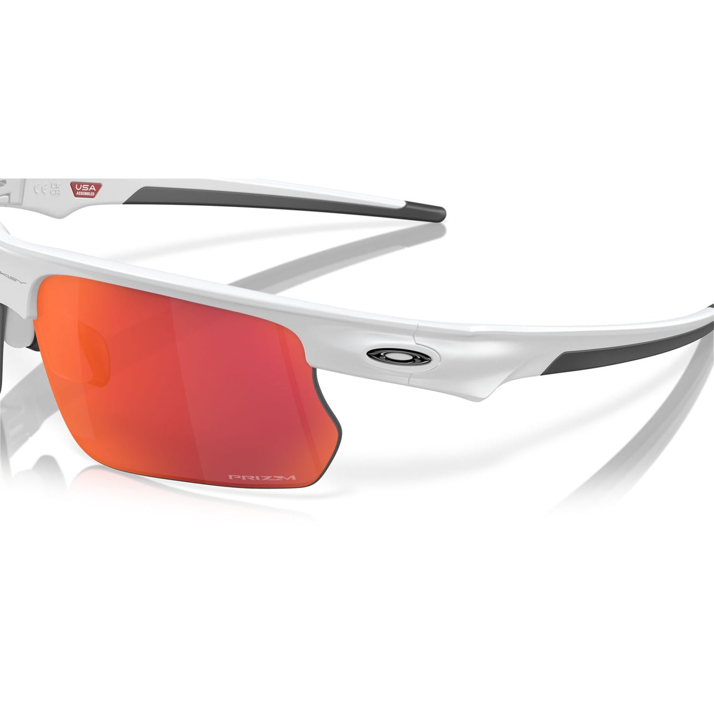 Zonnebril OAKLEY BISPHAERA BISPHAERA White Matt Prizm Field -0OO9400-1068
