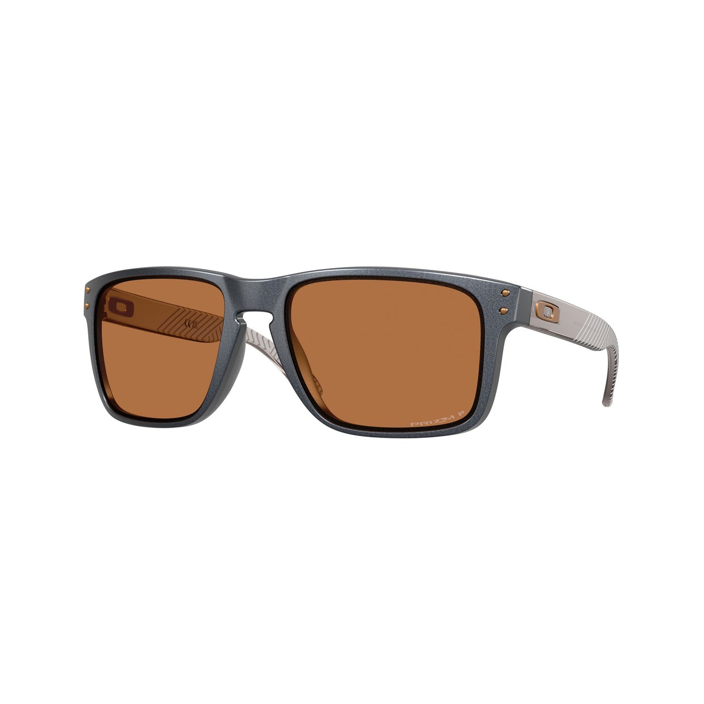 OAKLEY HOLBROOK XL Blauw Staal Prizm Brons Gepolariseerde Bril