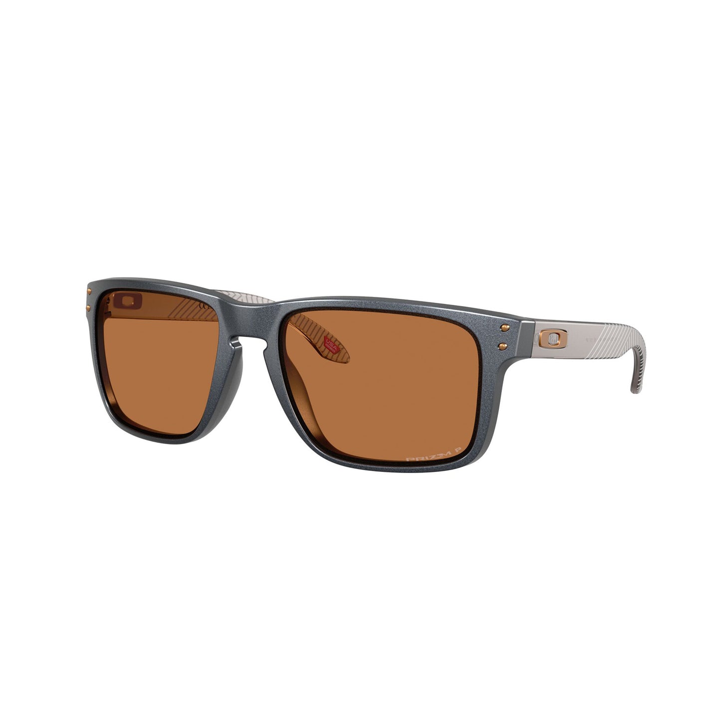 OAKLEY HOLBROOK XL Blauw Staal Prizm Brons Gepolariseerde Bril