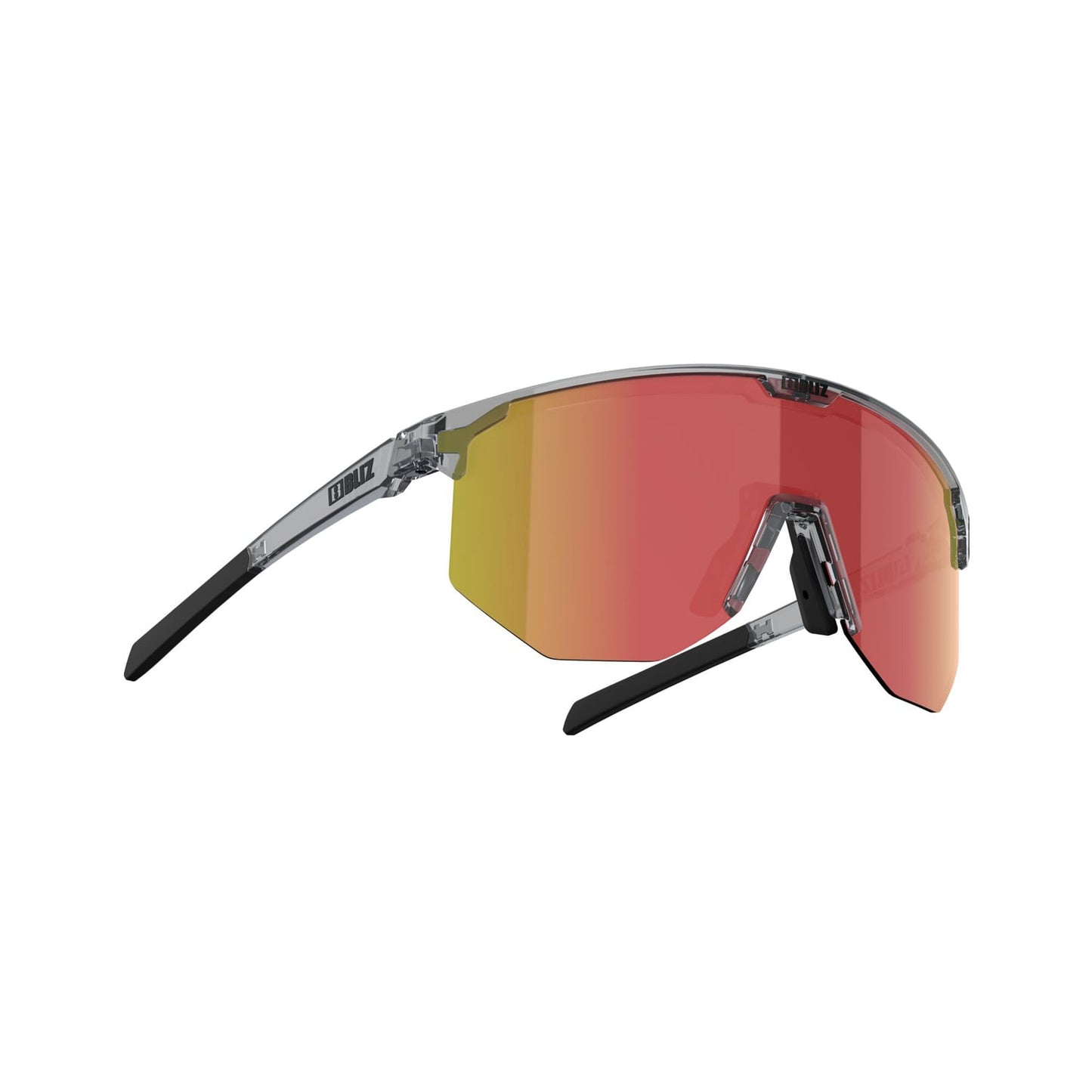 BLIZ HERO Bril Grijs Transparant t Glas Bruin Rood Multi