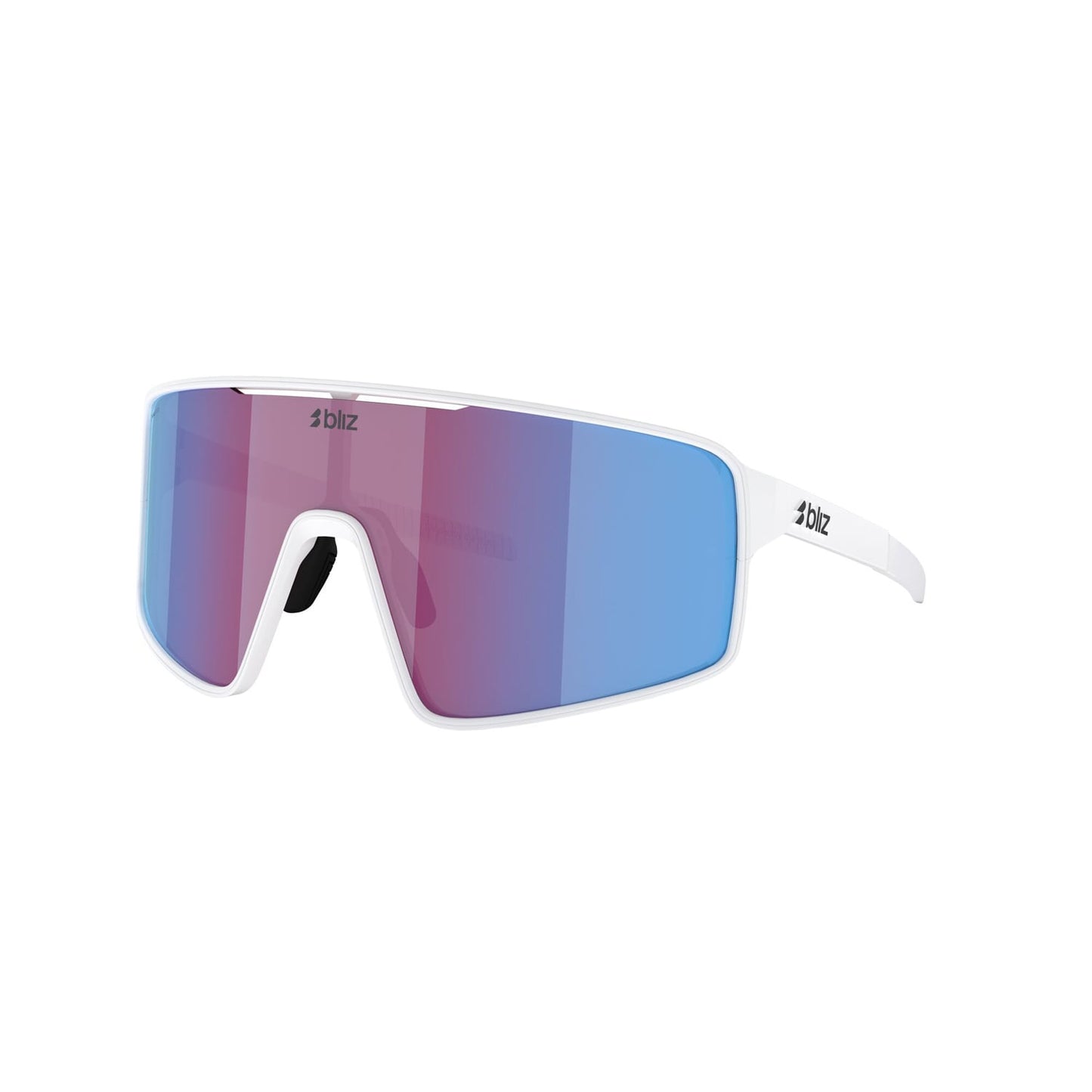 Bril BLIZ P001 Wit scherm Roze Violet Blauw Spiegel