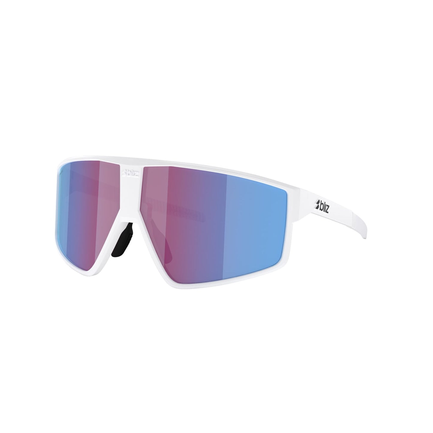 Bril BLIZ P002 Wit scherm Roze Violet Blauw Spiegel