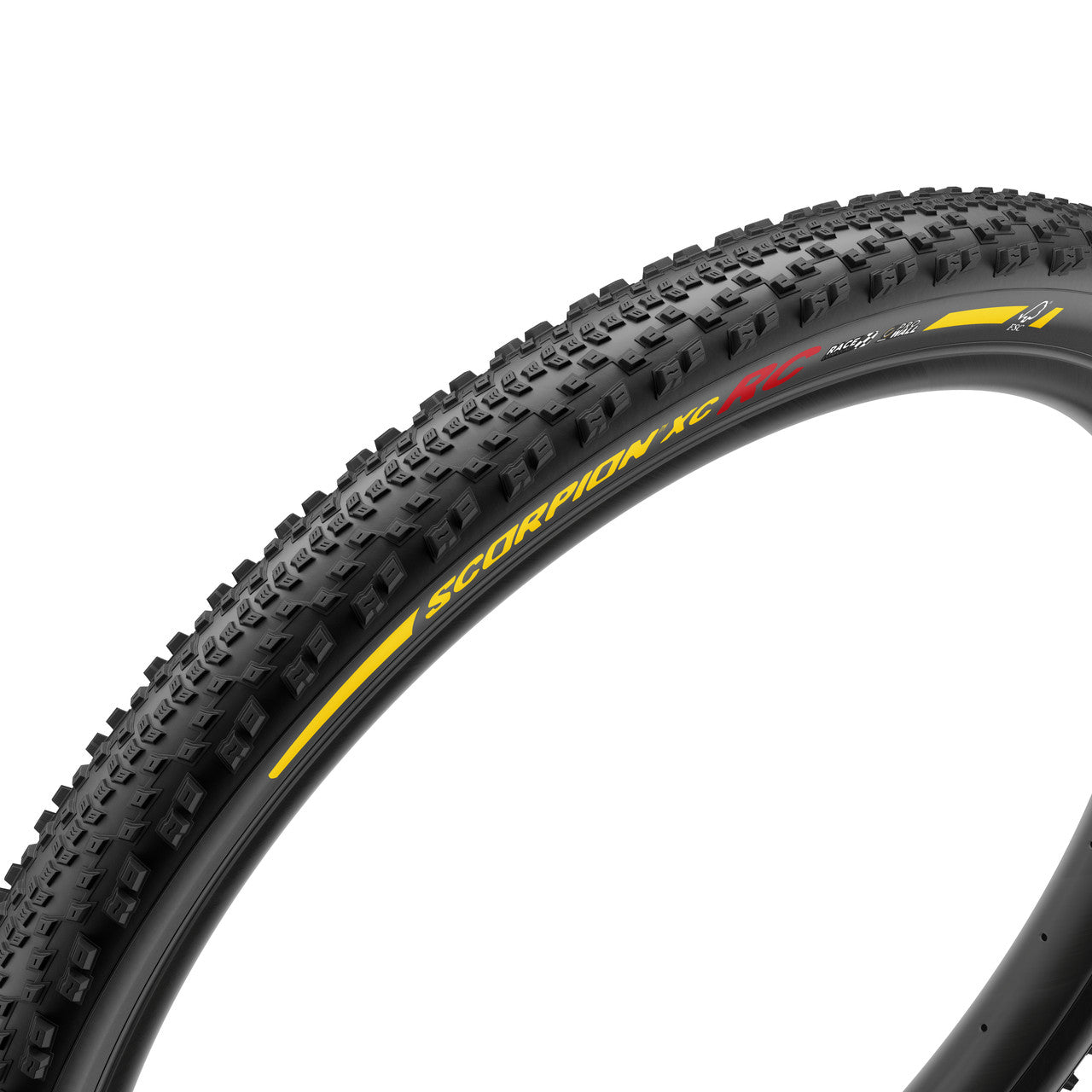 PIRELLI SCORPION RACE XC ProWall 29x2.40 Tubeless Ready Soft Yellow Team Edition band