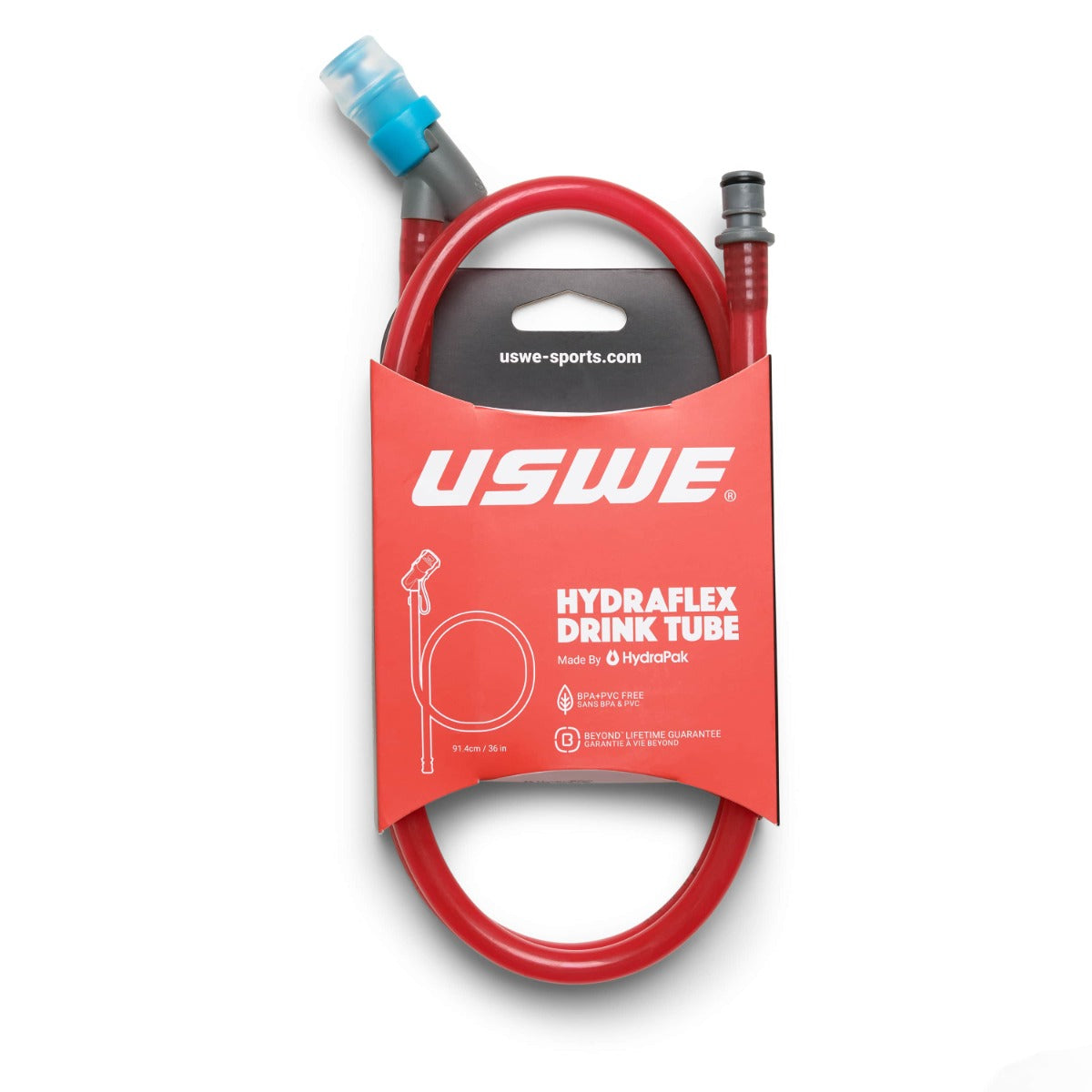 USWE HYDRAFLEX waterzakventiel en slangenset rood