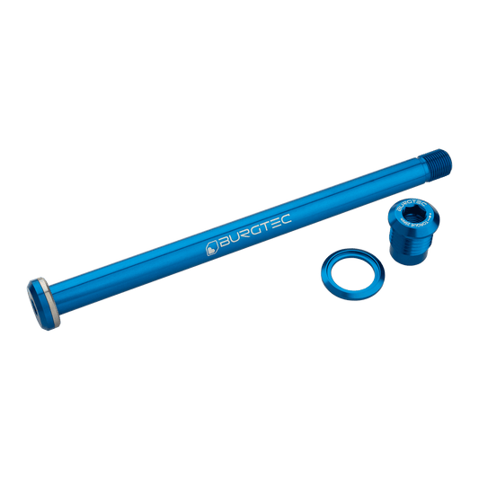 BURGTEC 174mm achterwielas voor Yeti frame donkerblauw