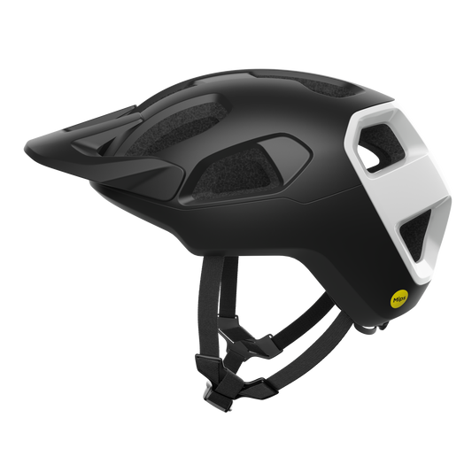 POC CULARIS MTB Helm Zwart Mat/Wit