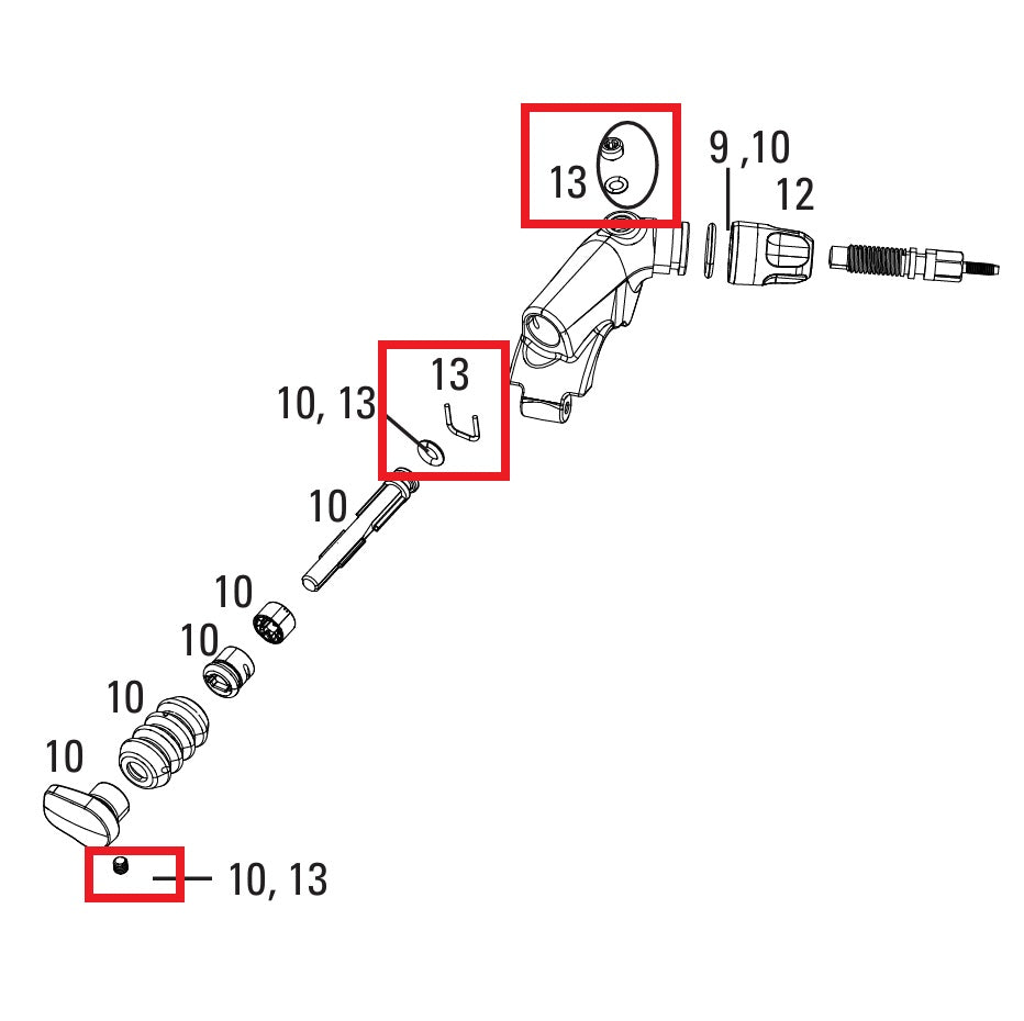 Onderhoudsset voor afstandsbediening ROCKSHOX SID/REVELATION XLOC