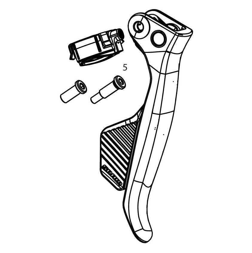 SRAM APEX/RIVAL AXS Rechte Enkele Hendel