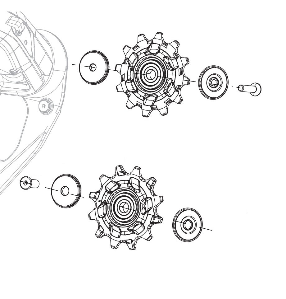 SRAM FORCE AXS 12V Derailleurkooien