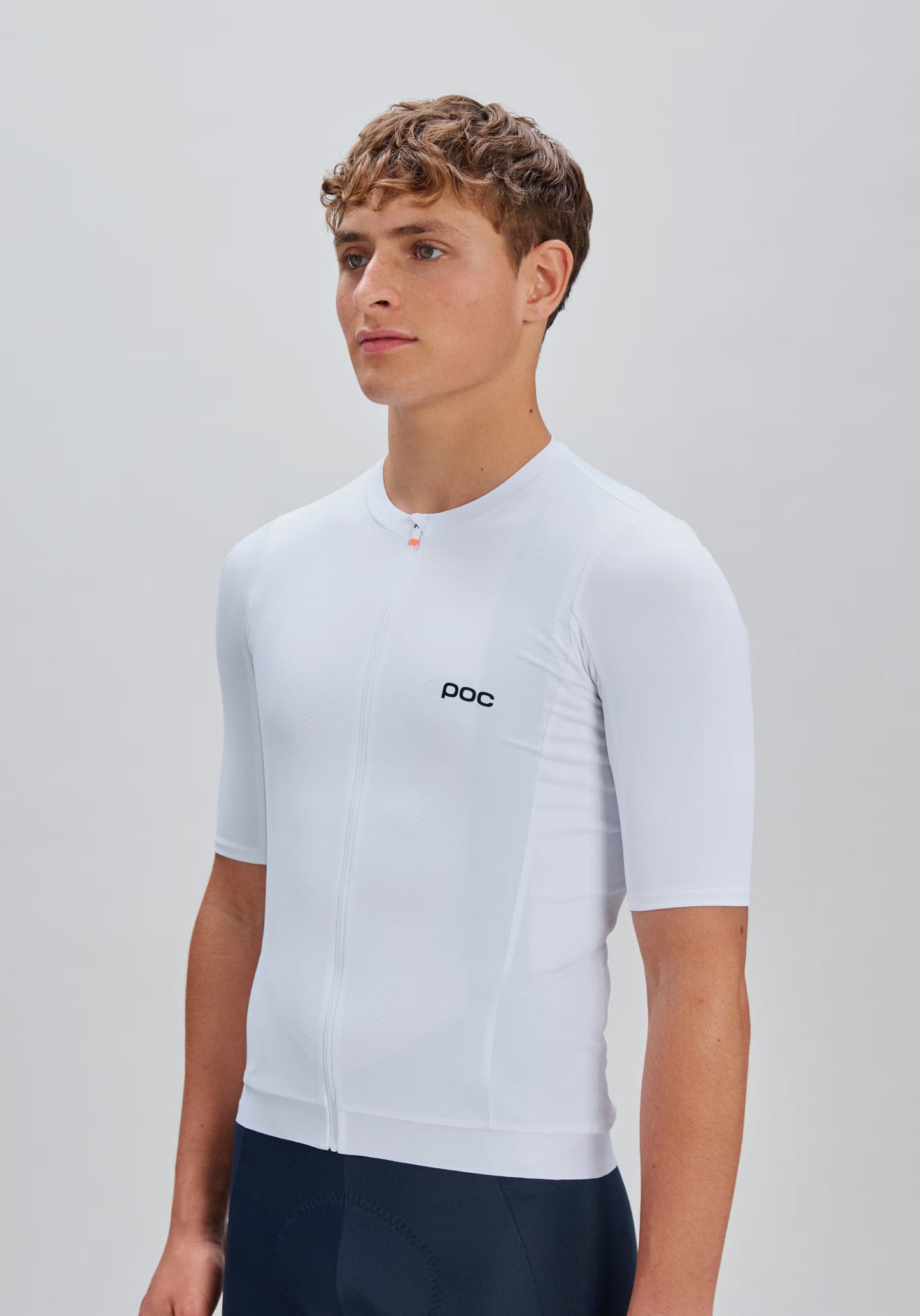 POC CADENCE Korte Mouw Jersey Wit