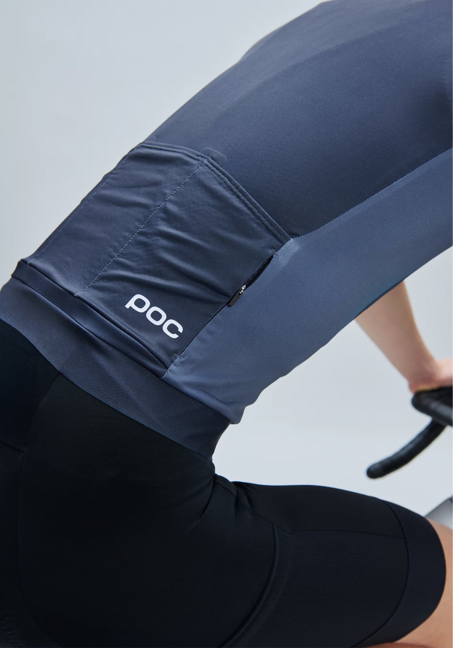 POC CADENCE Korte Mouw Jersey Marine