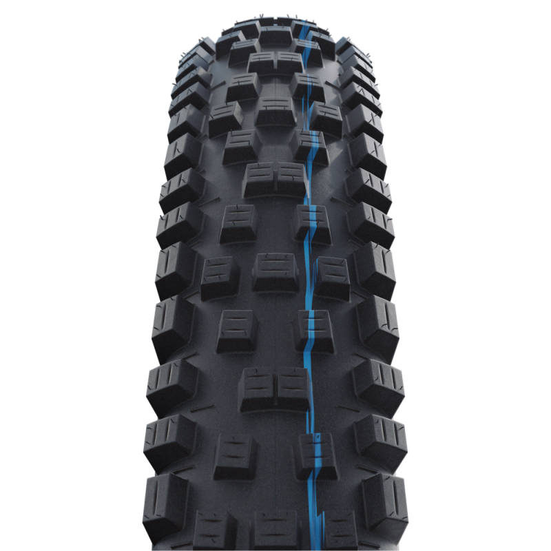 SCHWALBE NOBBY NIC 29x2.40 ADDIX SPEEDGRIP SUPERGROUND Tubeless Ready Zachte Zwarte/Bruine band