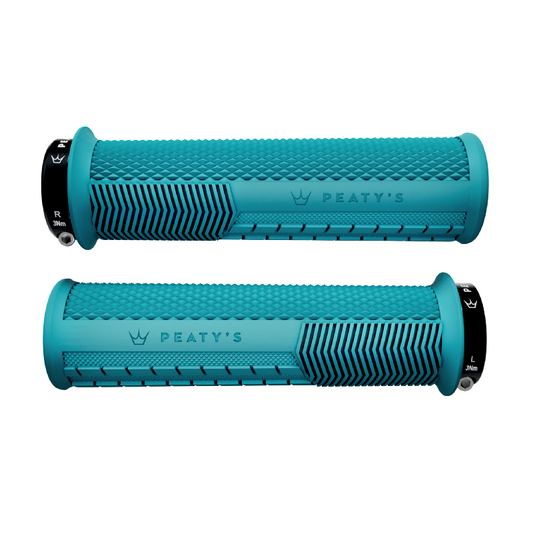 PEATY'S MONARCH KNURL Turquoise Handvatten