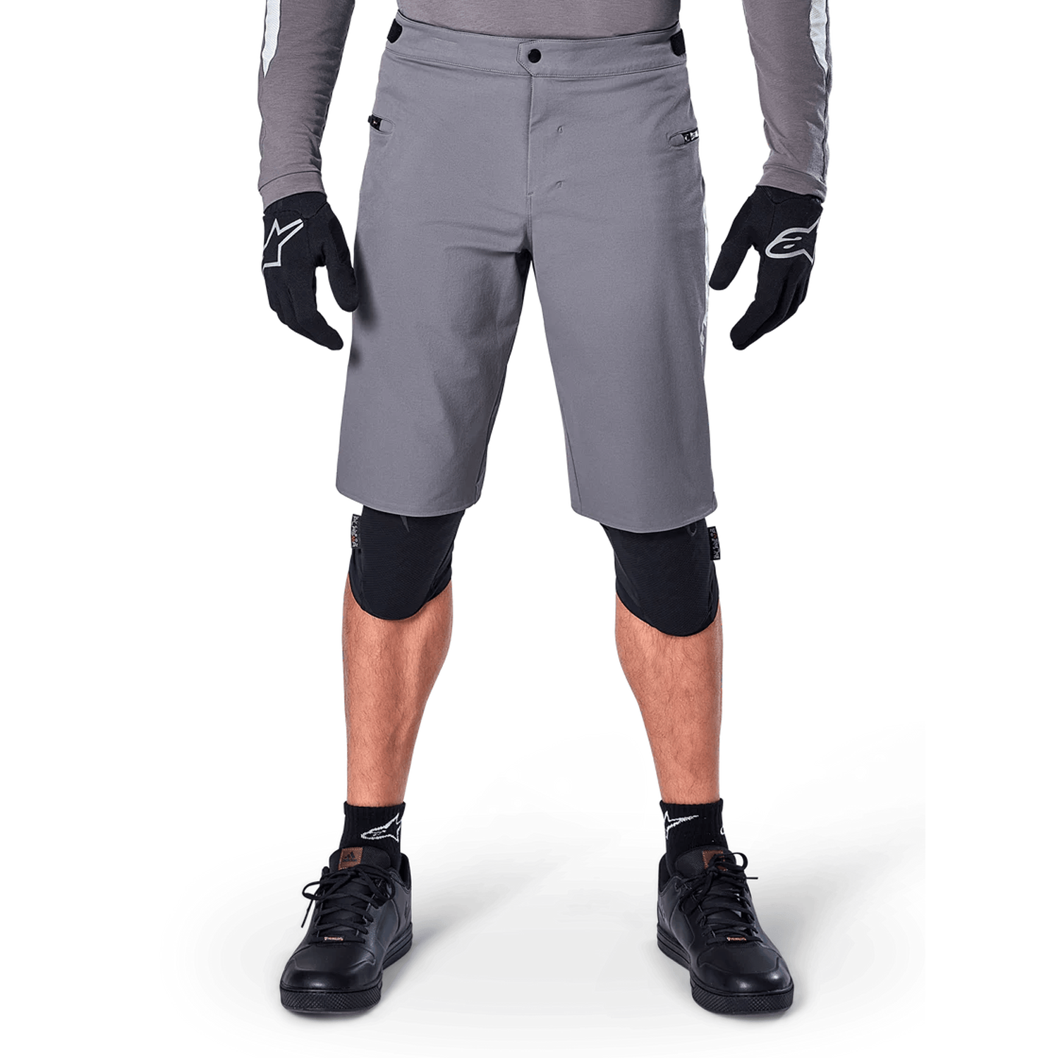 ALPINESTARS A-DURA ELITE Korte Broek Donkergrijs – Probikeshop