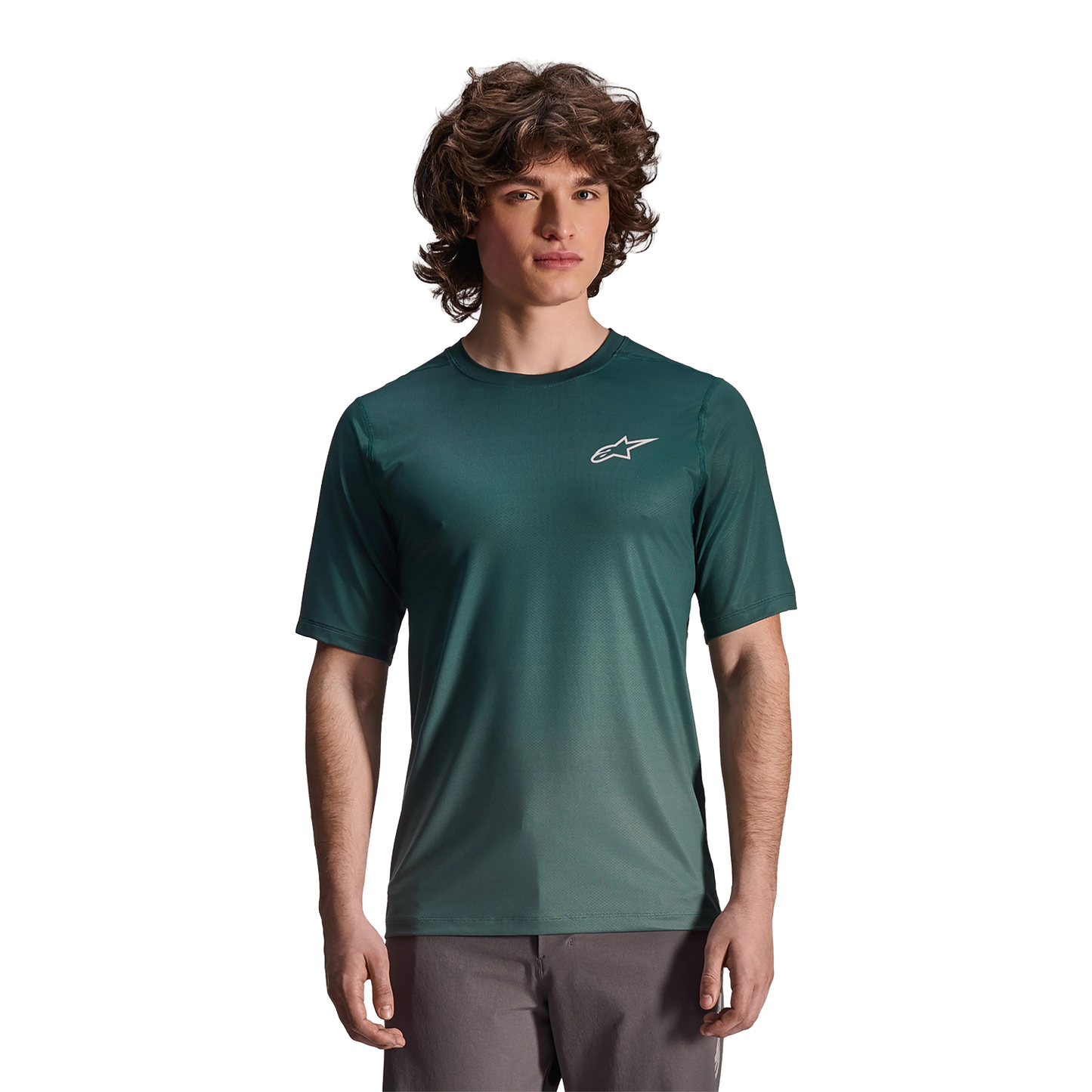ALPINESTARS A-DURA RISE Korte Mouw Jersey Groen