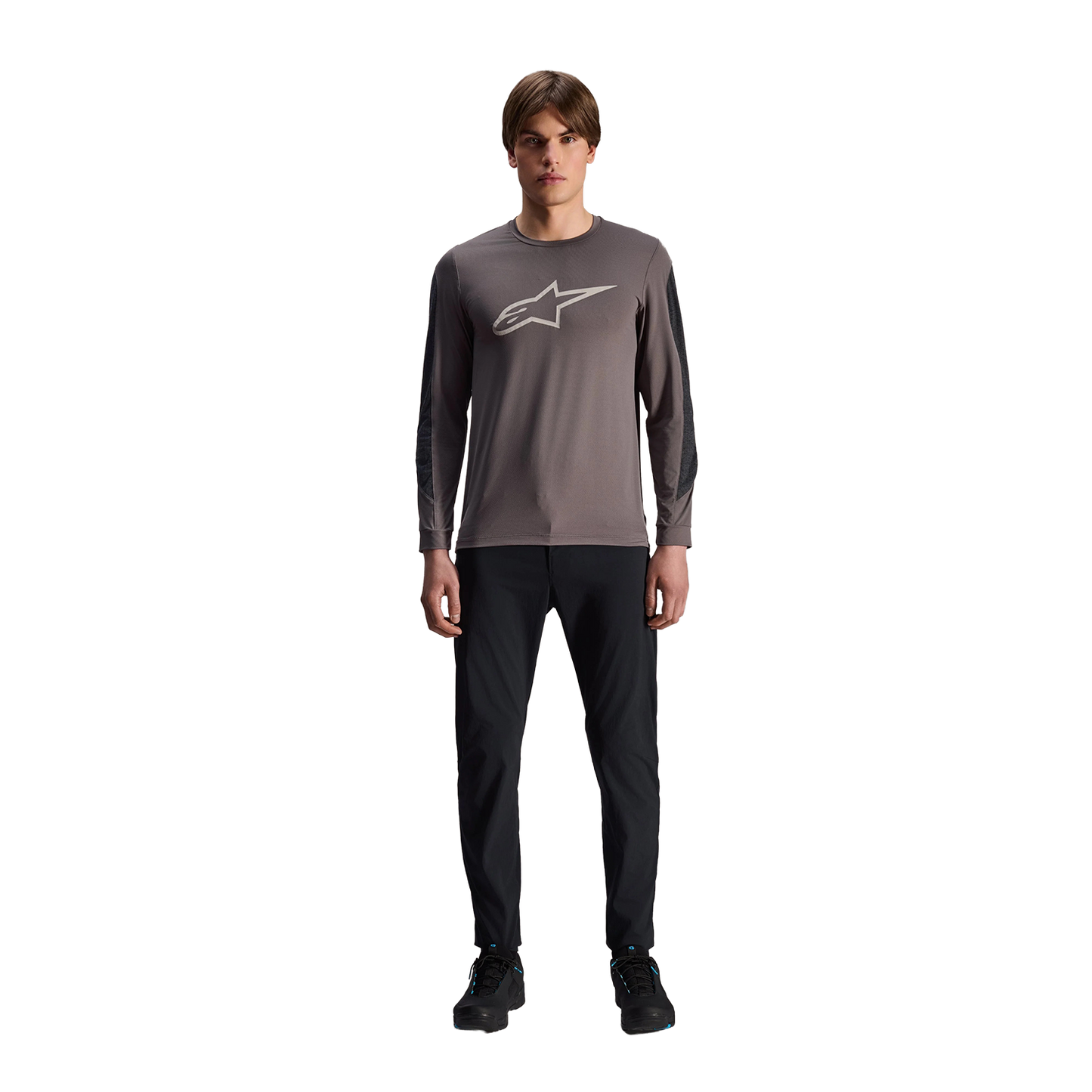 ALPINESTARS A-DURA INSET ASTAR Lange Mouw Jersey Grijs