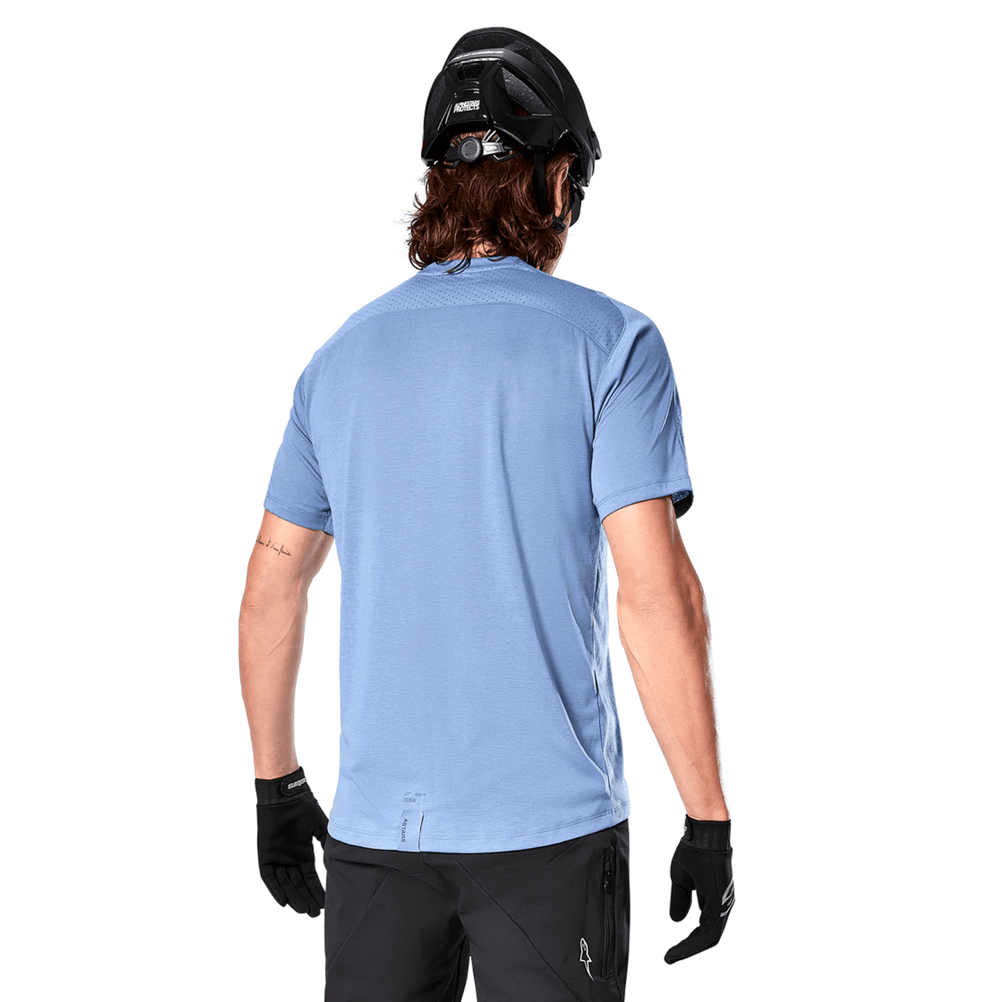 ALPINESTARS A-DURA ASTAR Korte mouwen Jersey Blauw