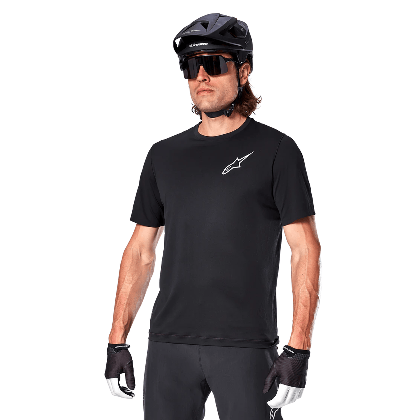 ALPINESTARS A-ARIA ASTAR Korte Mouw Jersey Zwart