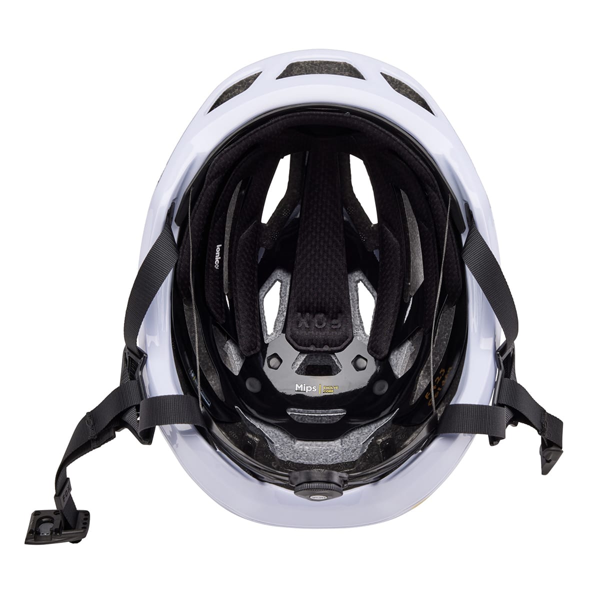FOX CROSSFRAME PRO MIPS SOLIDS MTB/Gravel Helm Wit
