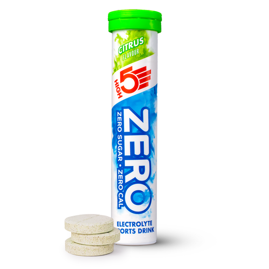 Hydratatietabletten met elektrolyten High5 ZERO (x20) Citroen