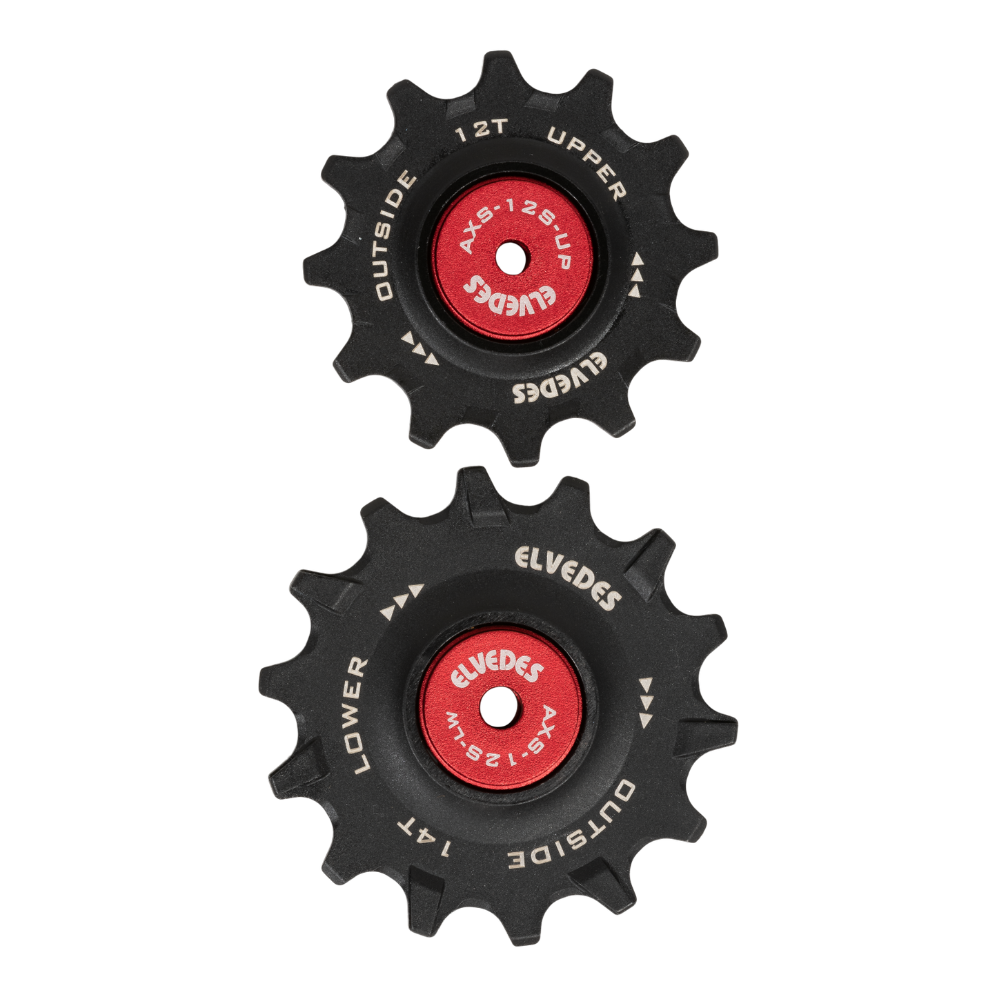 ELVEDES SRAM RED/FORCE 1x12 + 1x14 keramische hybride derailleurkooien kit