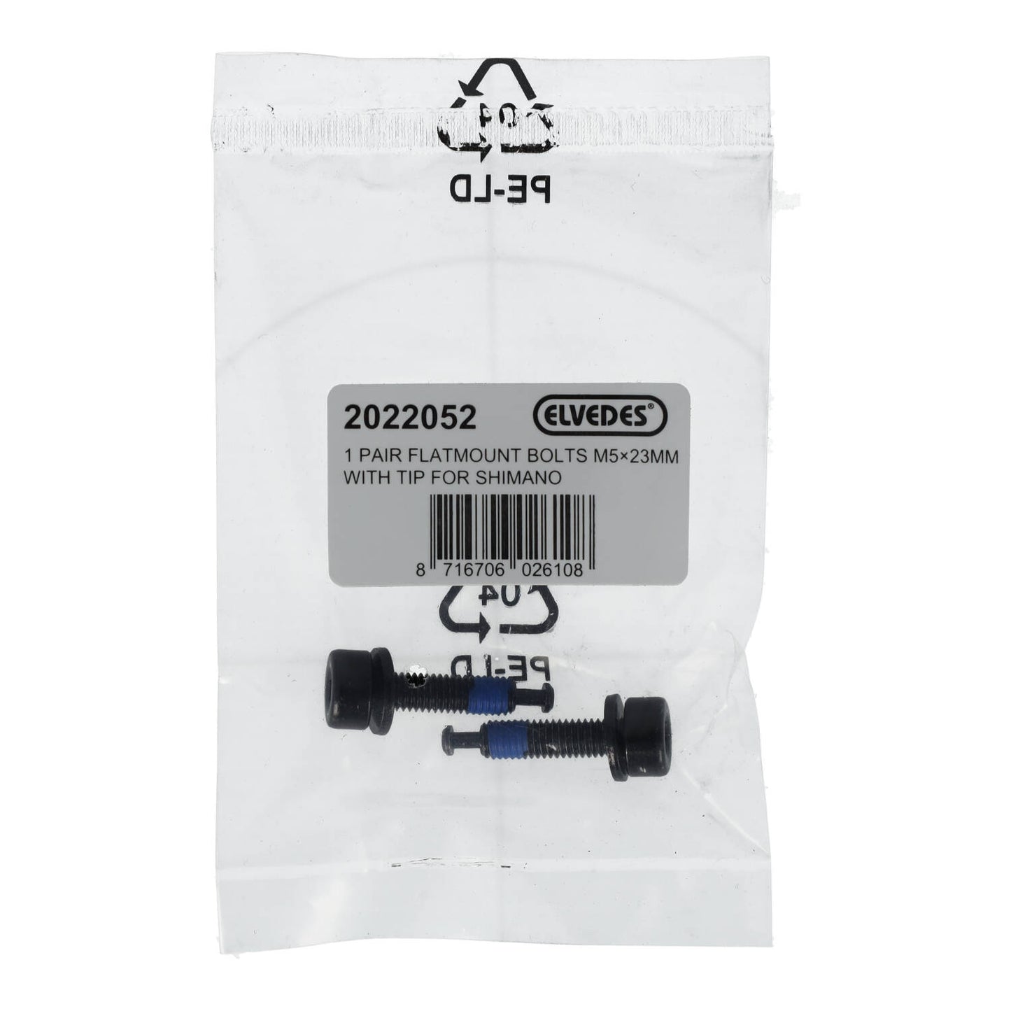 ELVEDES FM Shimano M5x23 Type C Achterremschroef