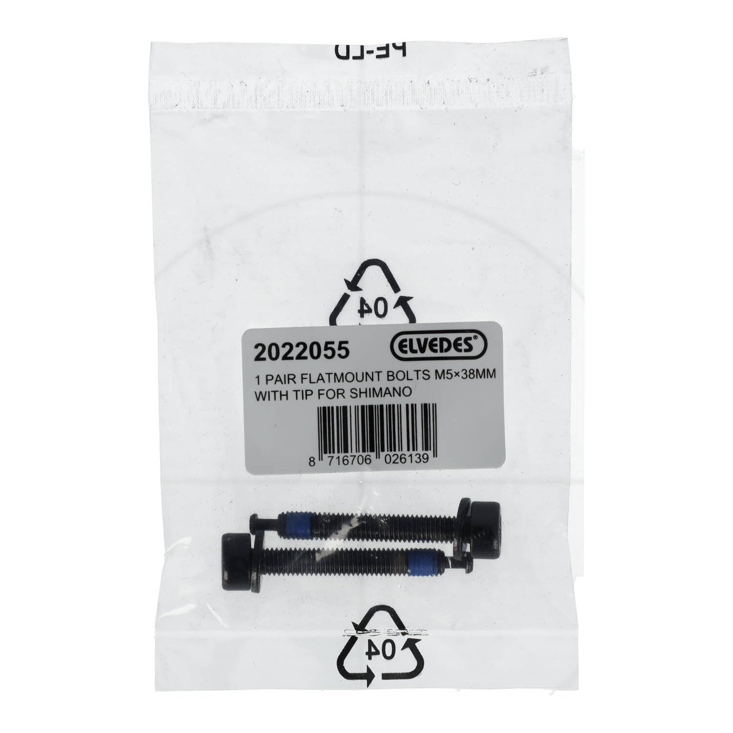 ELVEDES FM Shimano M5x38 Type C Achterremschroef
