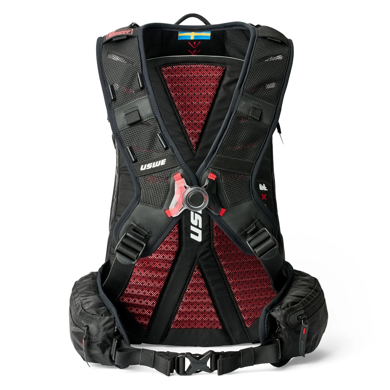 USWE ZIPPERED DAYPACK 25L Rugzak Zwart