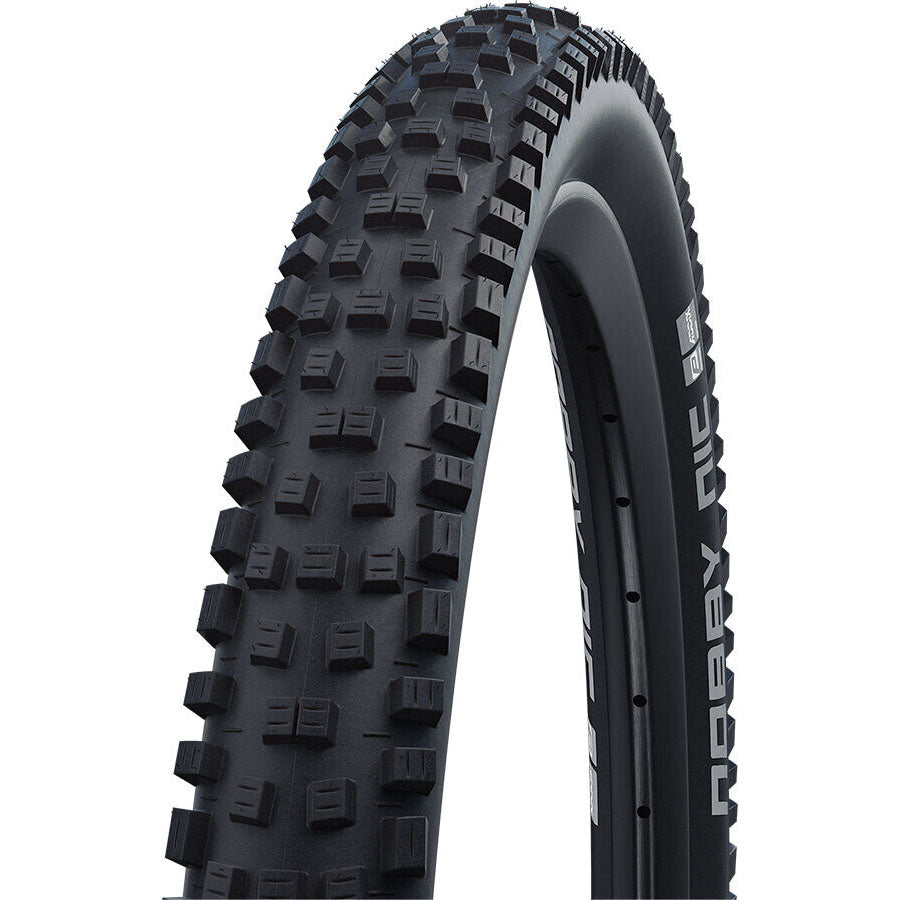 SCHWALBE NOBBY NIC 27.5x2.80 ADDIX PERFORMANCE DD RACEGUARD Tubeless Ready Zacht Zwarte band