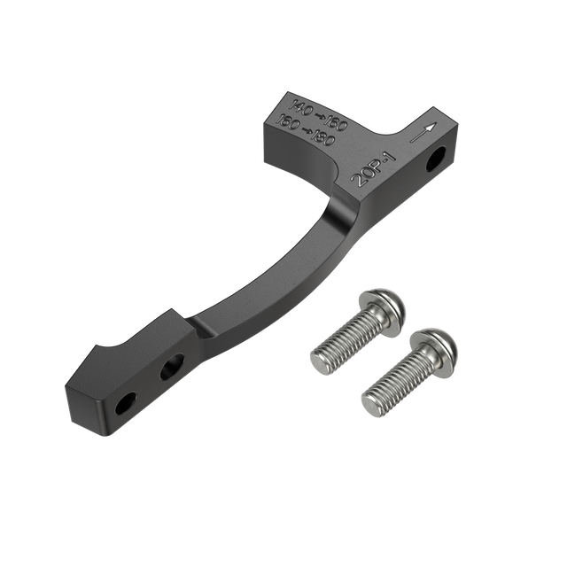 PM / PM SRAM P1 Disc 160/180mm (+20mm) beugeladapter voor/achter + roestvrijstalen schroeven en bouten