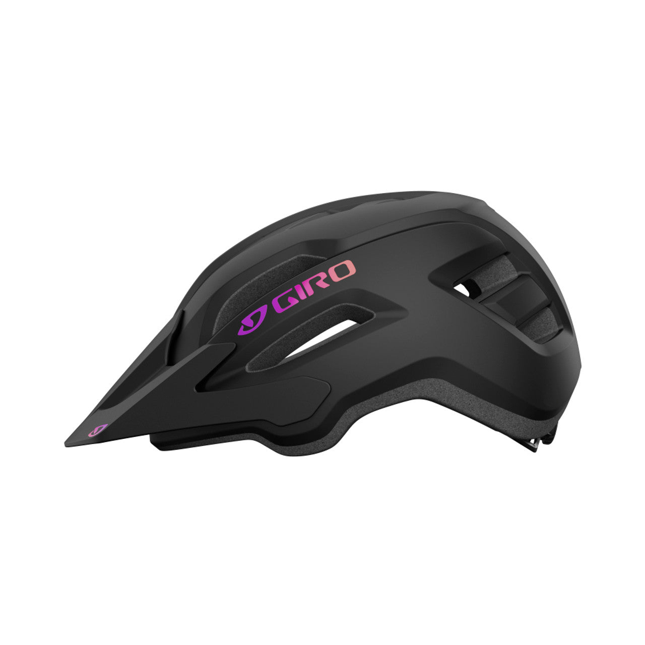 Dames GIRO FIXTURE II MTB Helm Mat Zwart/Roze