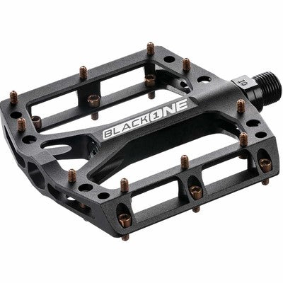 REVERSE COMPONENTS BLACK ONE platte pedalen Zwart/Brons