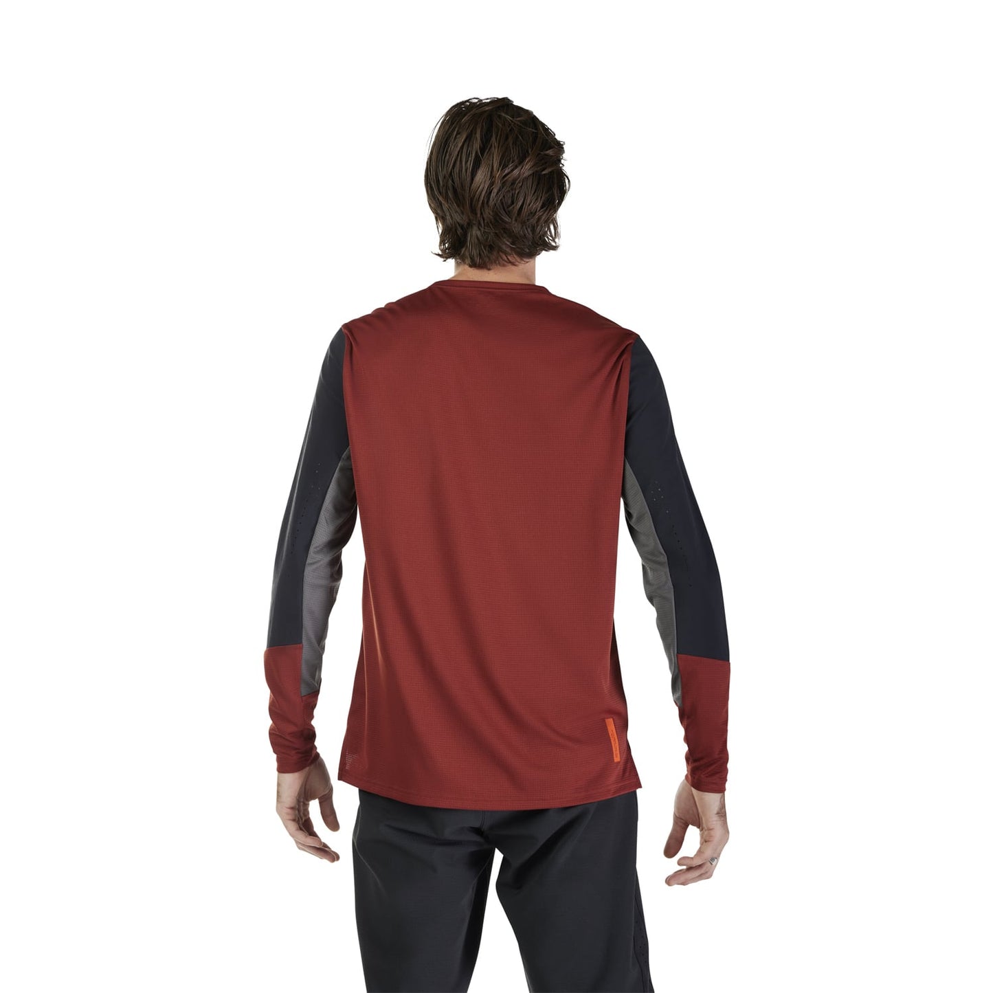 FOX DEFEND Lange Mouw Jersey Bordeaux 2025