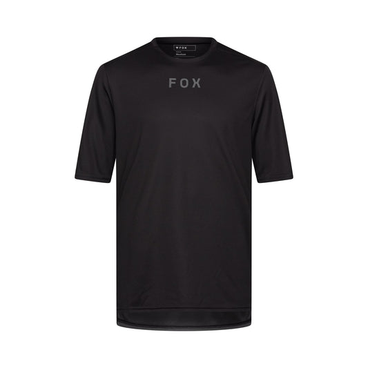 FOX RANGER WORDMARK Korte Mouw Jersey Zwart 2025