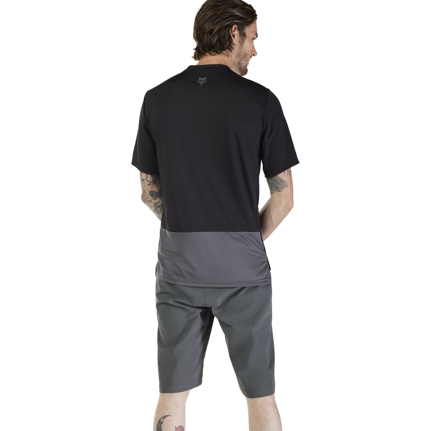 FOX RANGER WORDMARK Korte Mouw Jersey Zwart 2025
