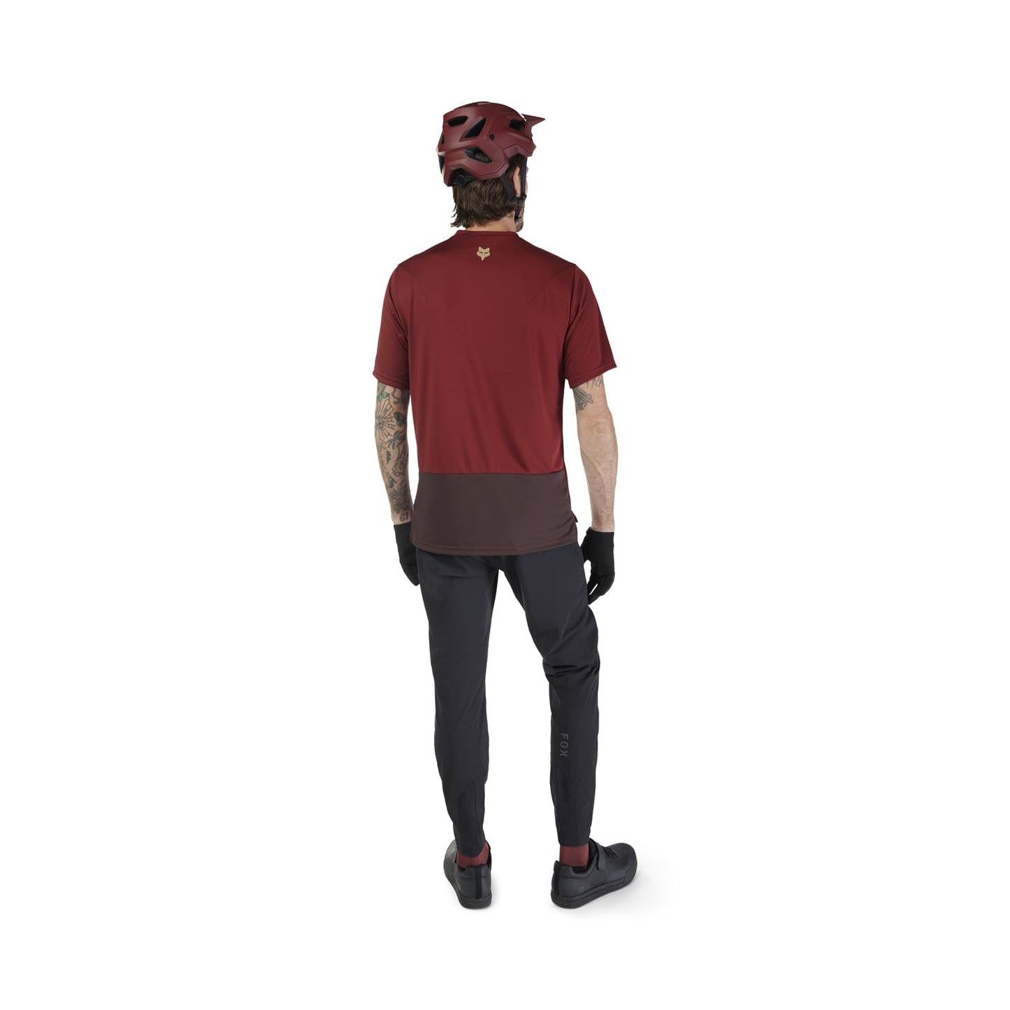 FOX RANGER WORDMARK Korte mouwen Jersey Bordeaux 2025