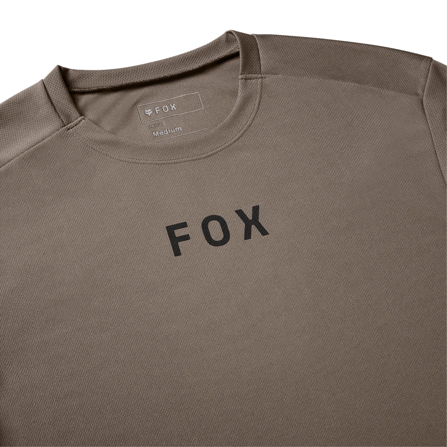 FOX RANGER WORDMARK Korte mouwen Jersey Bruin Nootmuskaat