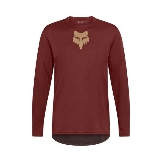 FOX RANGER FOX HEAD Lange Mouw Jersey Bordeaux