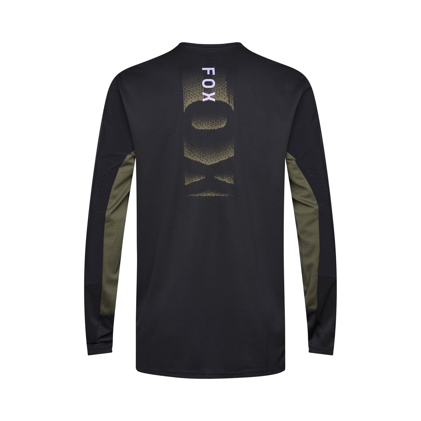 FOX DEFEND PARK Lange Mouw Jersey Zwart 2025