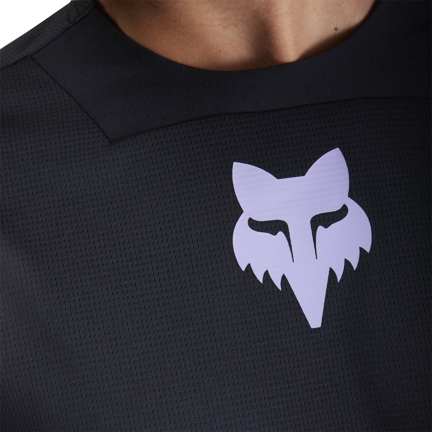 FOX DEFEND PARK Lange Mouw Jersey Zwart 2025