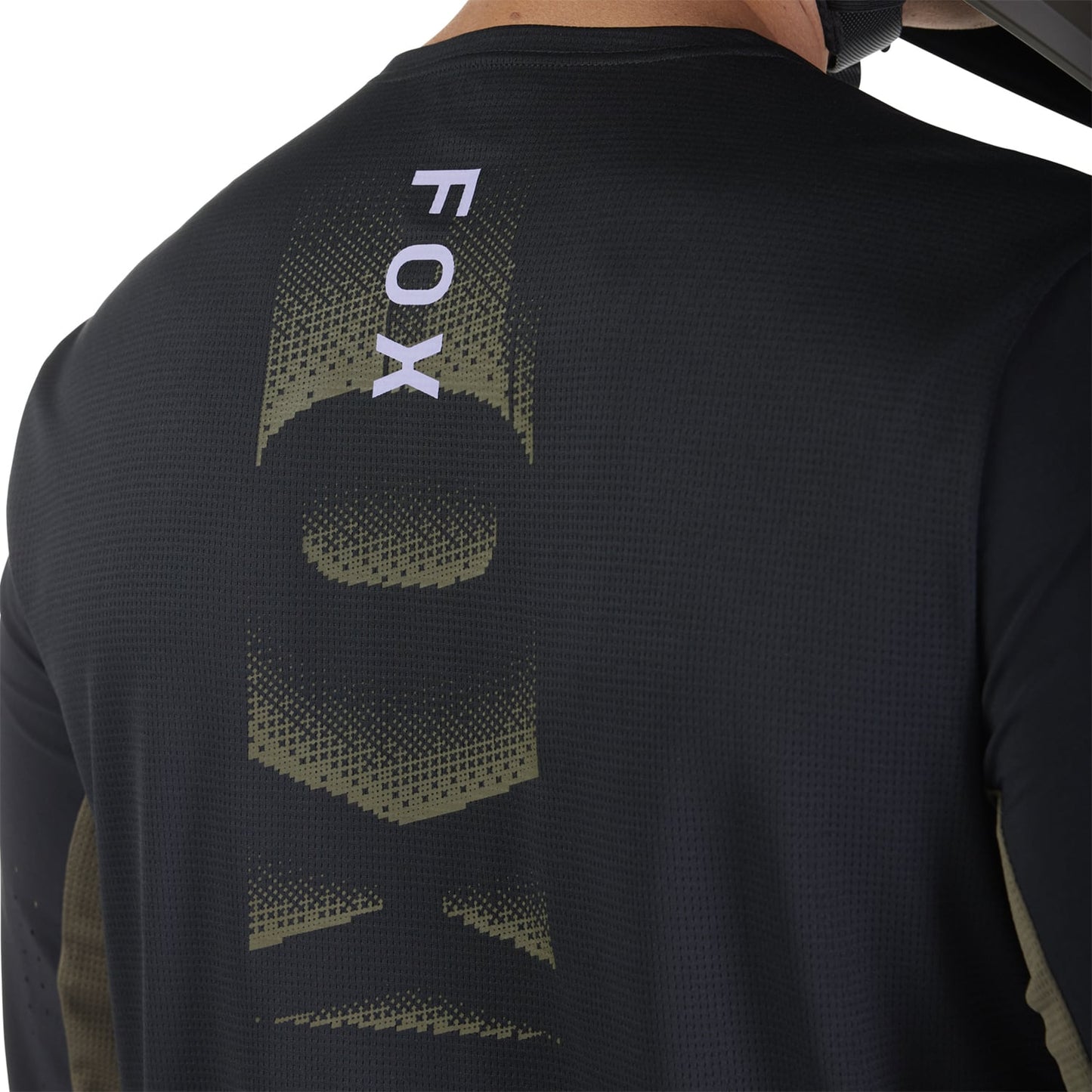 FOX DEFEND PARK Lange Mouw Jersey Zwart 2025
