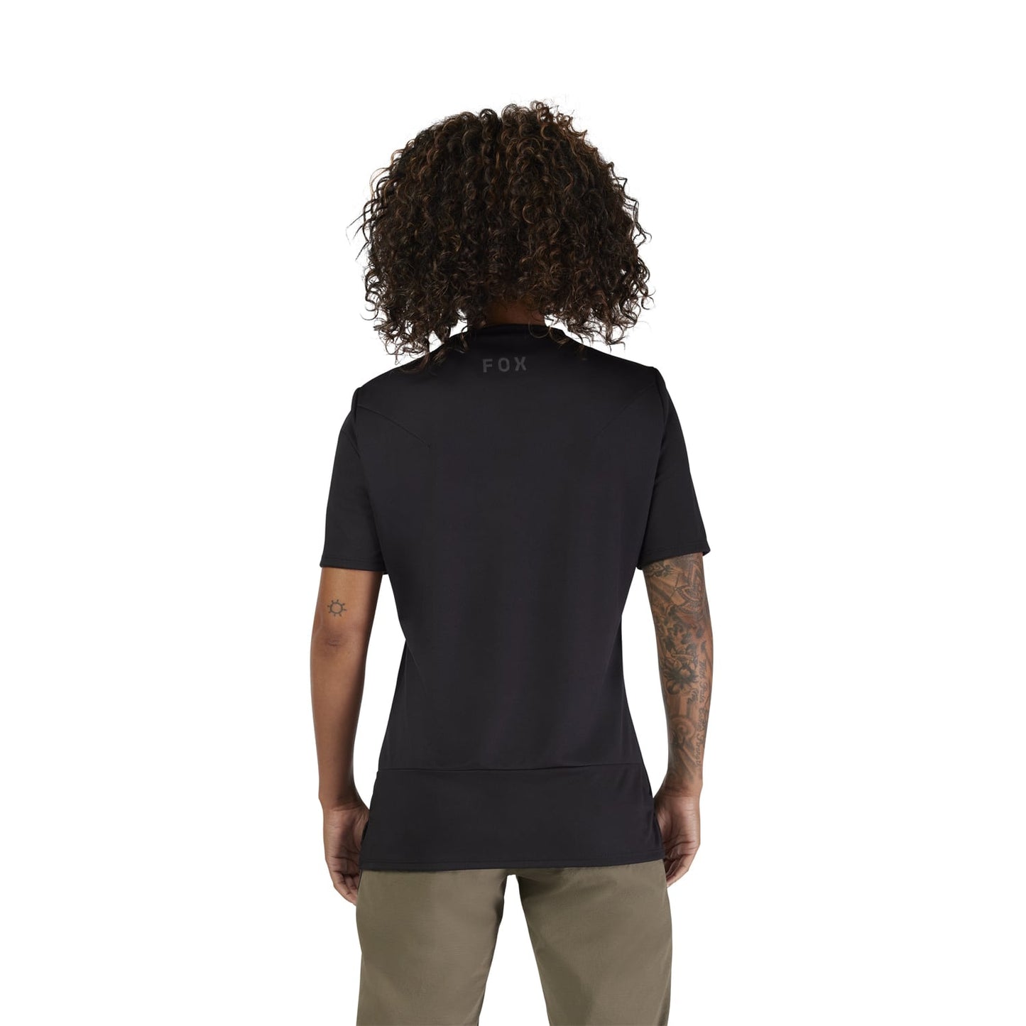 Dames FOX RANGER HEAD Korte Mouw Jersey Zwart 2025