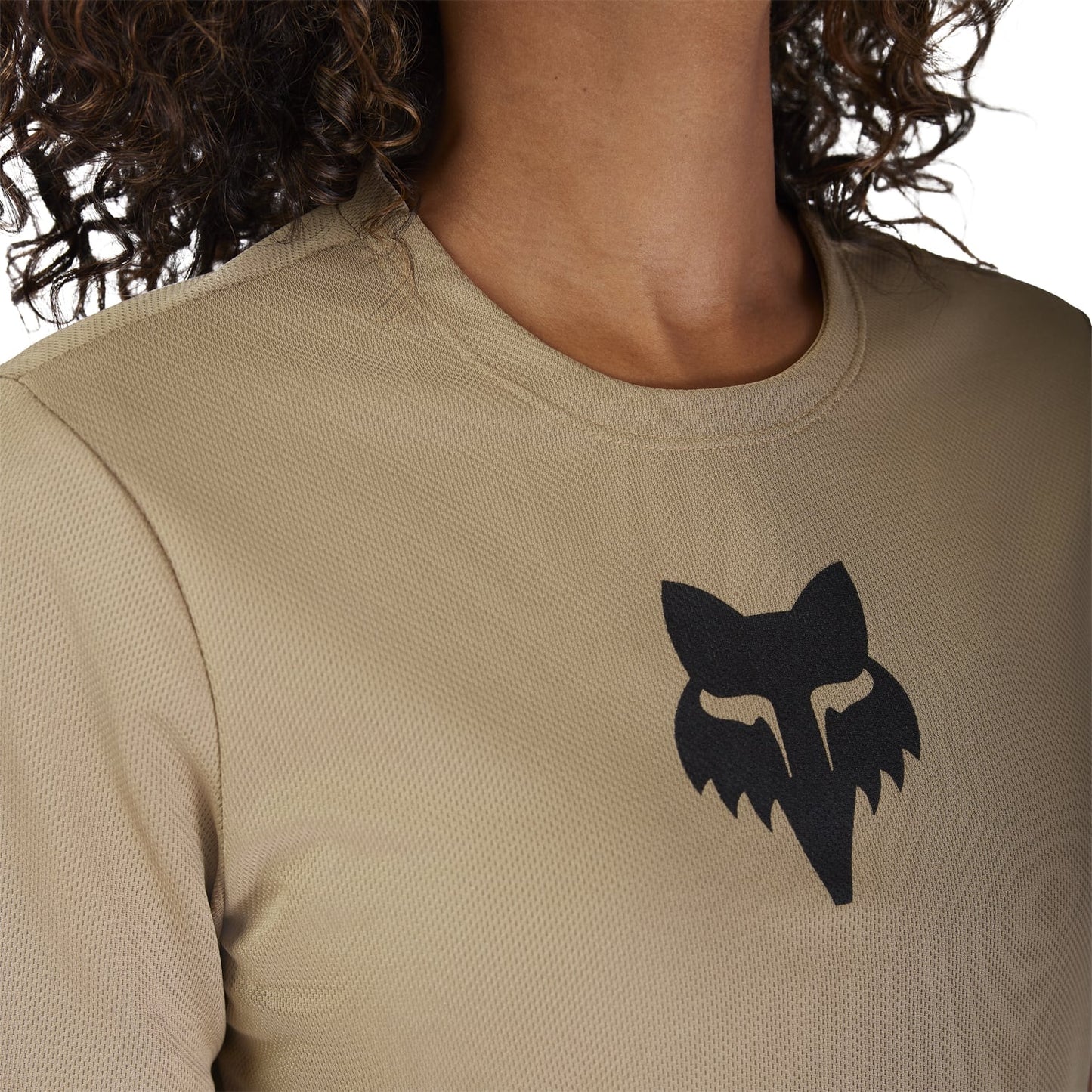 Dames-Trui FOX RANGER HEAD korte mouwen Beige 2025